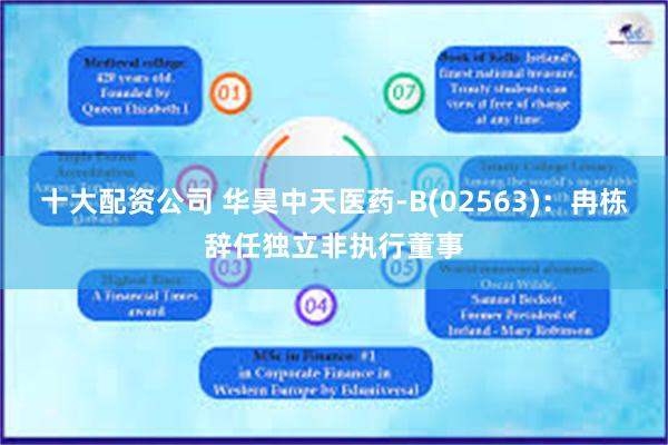 十大配资公司 华昊中天医药-B(02563)：冉栋辞任独立非执行董事